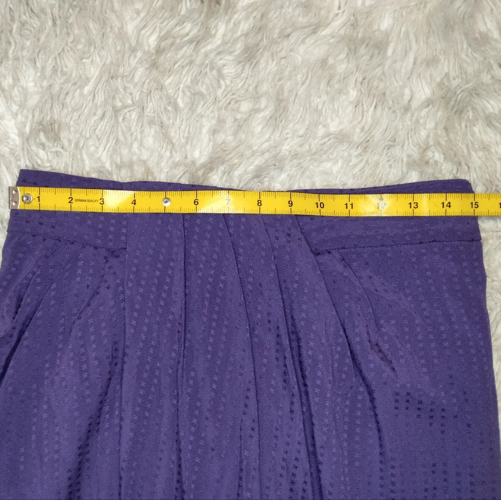 M.M. Lafleur Lenox Skirt Lolite Purple Size 2
